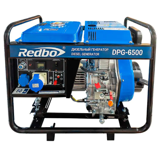 Дизельний генератор REDBO DPG-6500